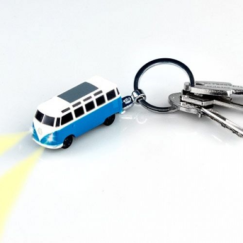 Schlüsselring VW-Lieferwagen mit LED-Licht