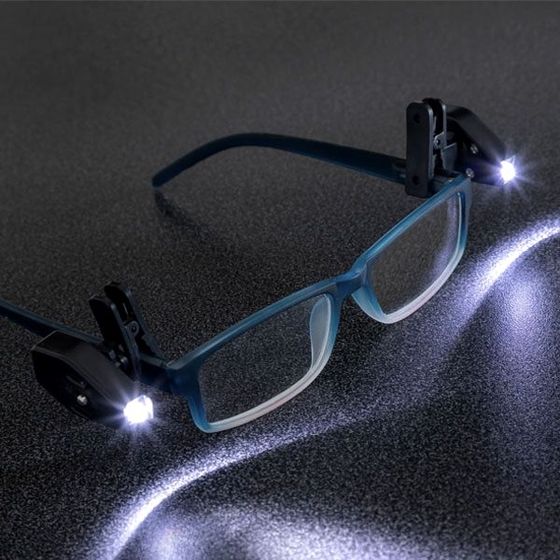 LED-Clip für Brille (2 Stücke)