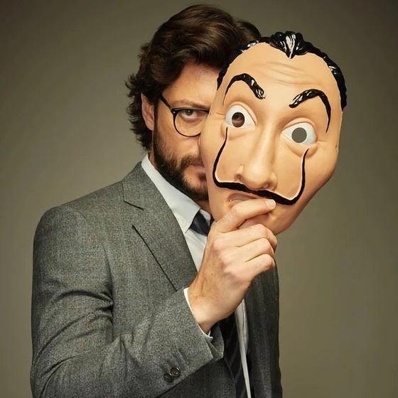 Salvador Dalí-Maske