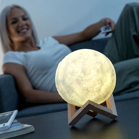 Aufladbare LED-Mondlampe