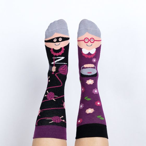 Super-Oma-Socken