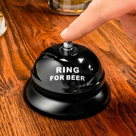 Tischglocke Ring for Beer
